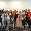 Prowadzące grupy robocze oraz część uczestniczek konferencji "Głos Uchodźczyń||Głos Migrantek" także organizowanej w Centrum Wsparcia Koordynacji w czerwcu 2022